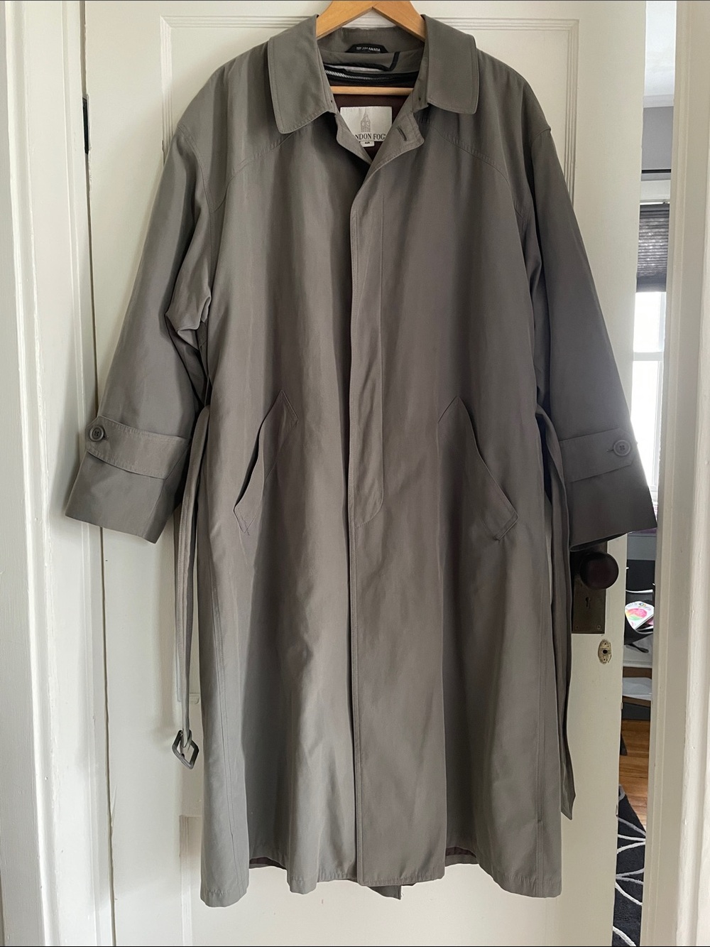 Vintage London Fog Trench with Removable Liner -Large - Picture 4 of 13